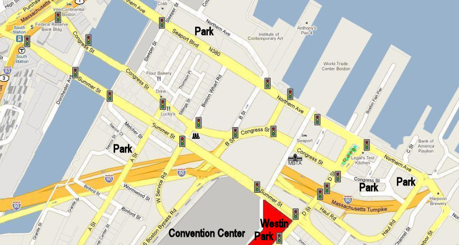 Boston Seaport Map